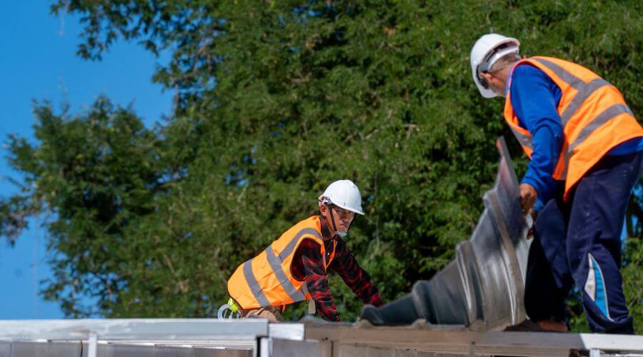 Professional metal roof installation in Hollywood, MD